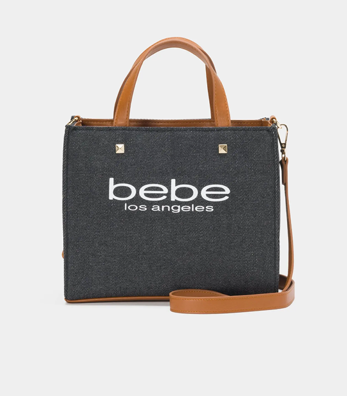 BEBE RIAN CANVAS TOTE