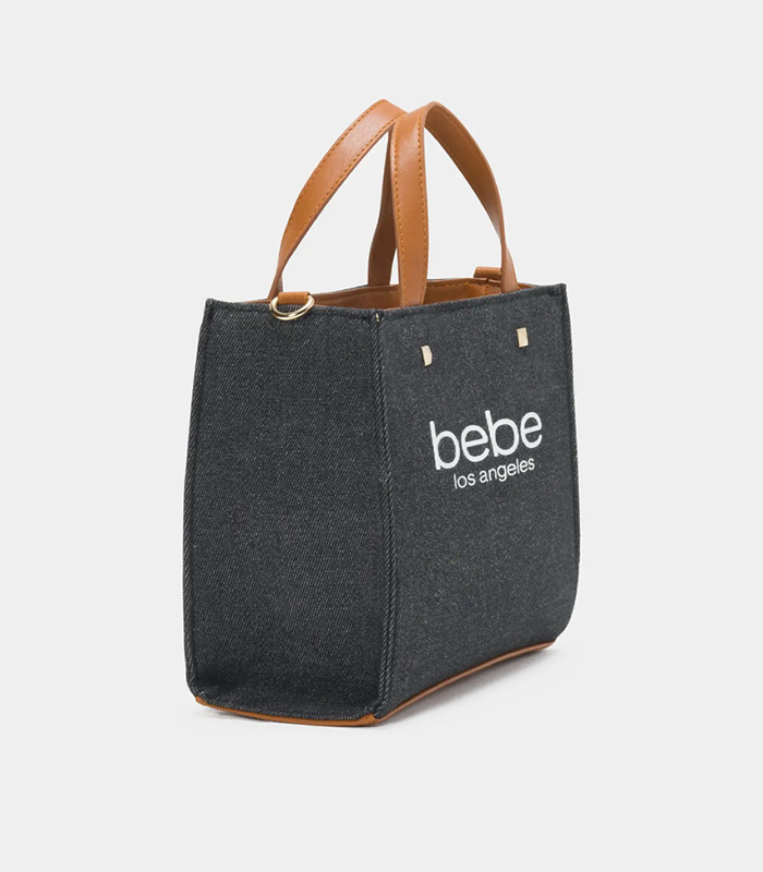 BEBE RIAN CANVAS TOTE