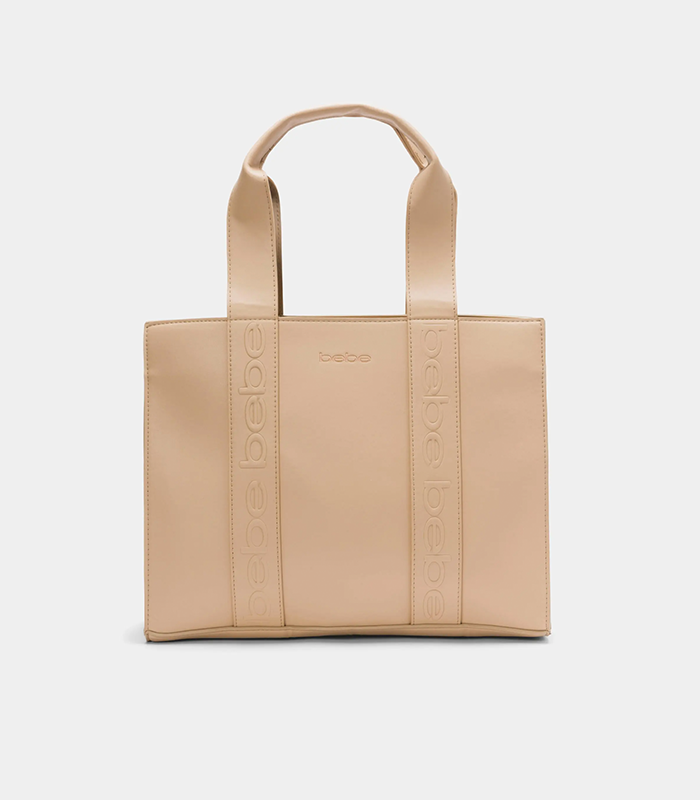 BEBE HANA PU TOTE (TAN)