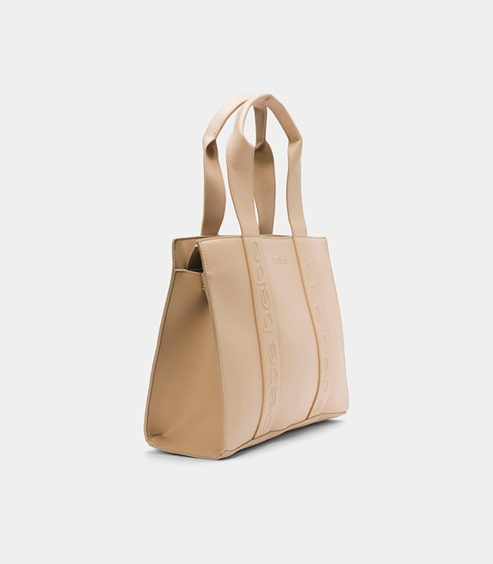 BEBE HANA PU TOTE (TAN)