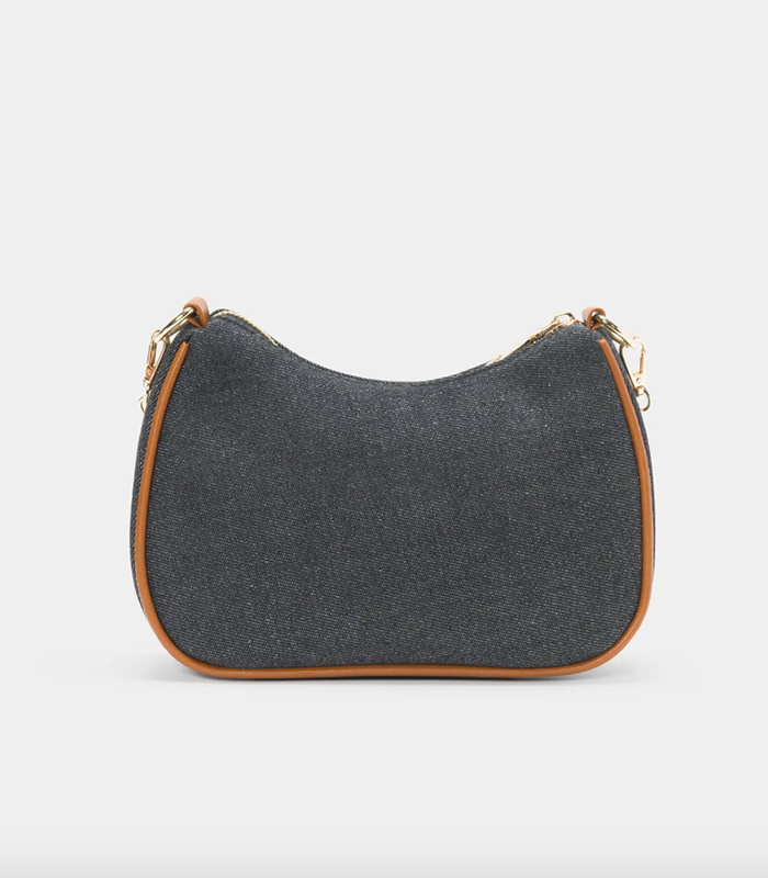 BEBE RIAN DENIM CROSSBODY