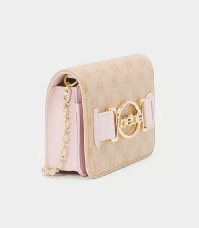 BEBE LEILANI MONOGRAM CROSSBODY